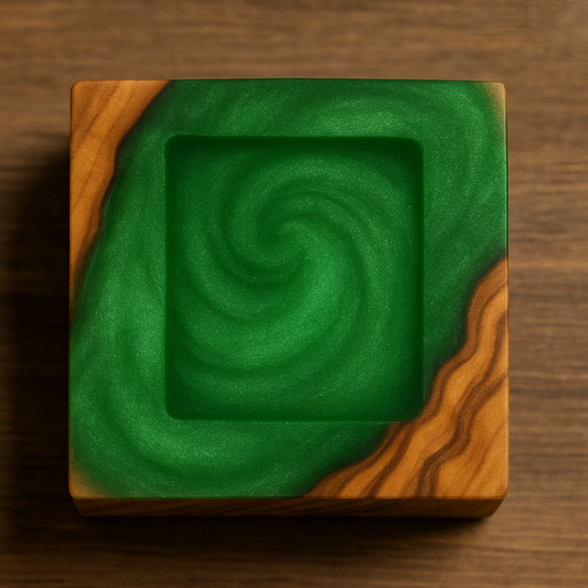 لون مايكا بودرة اخضر زيتي 15 غرام - Woodberg