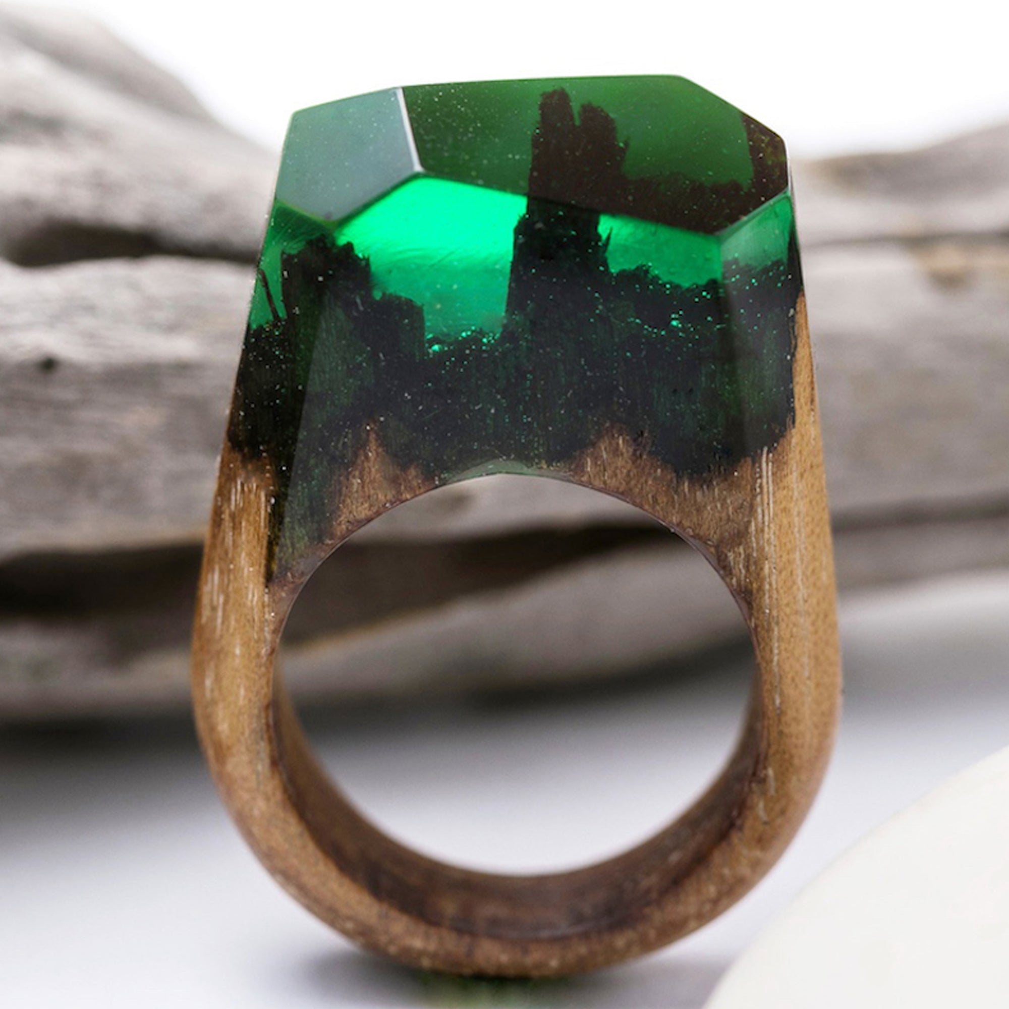 Woodberg - Farbe Fusion Green Resin Pigment | صبغة ريزن سائلة لون أخضر 35 مل