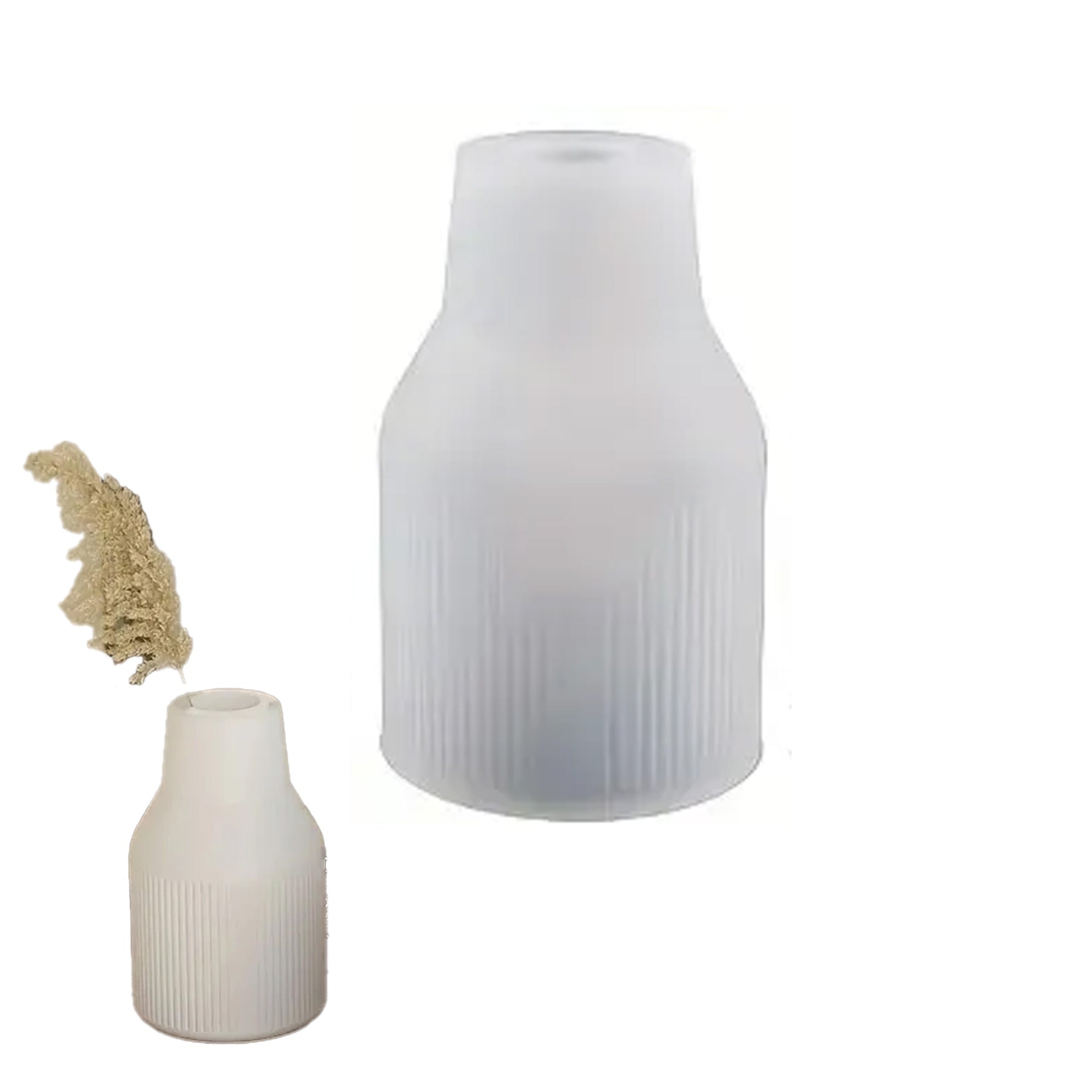 Woodberg - قالب سيليكون قواز زريعة مزهرية أو حامل فراشي للديكور صغير - للريزن و تيرازو