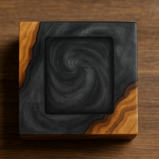 لون مايكا بودرة للريزن سكني غامق - رمادي فضائي