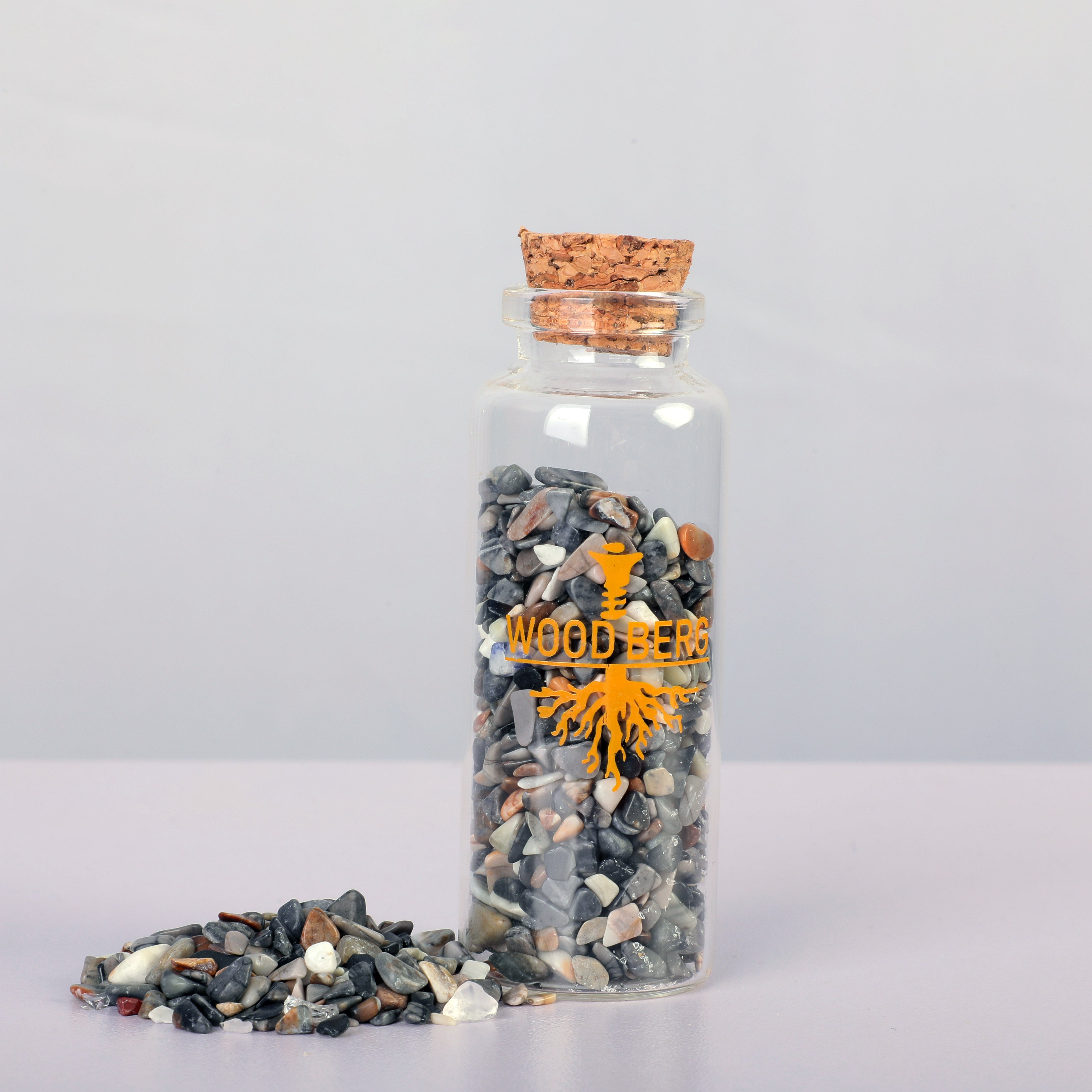 Woodberg - احجار كريستال جيود طبيعية احجار بحر ملونة