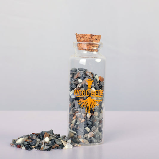 Woodberg - احجار كريستال جيود طبيعية احجار بحر ملونة