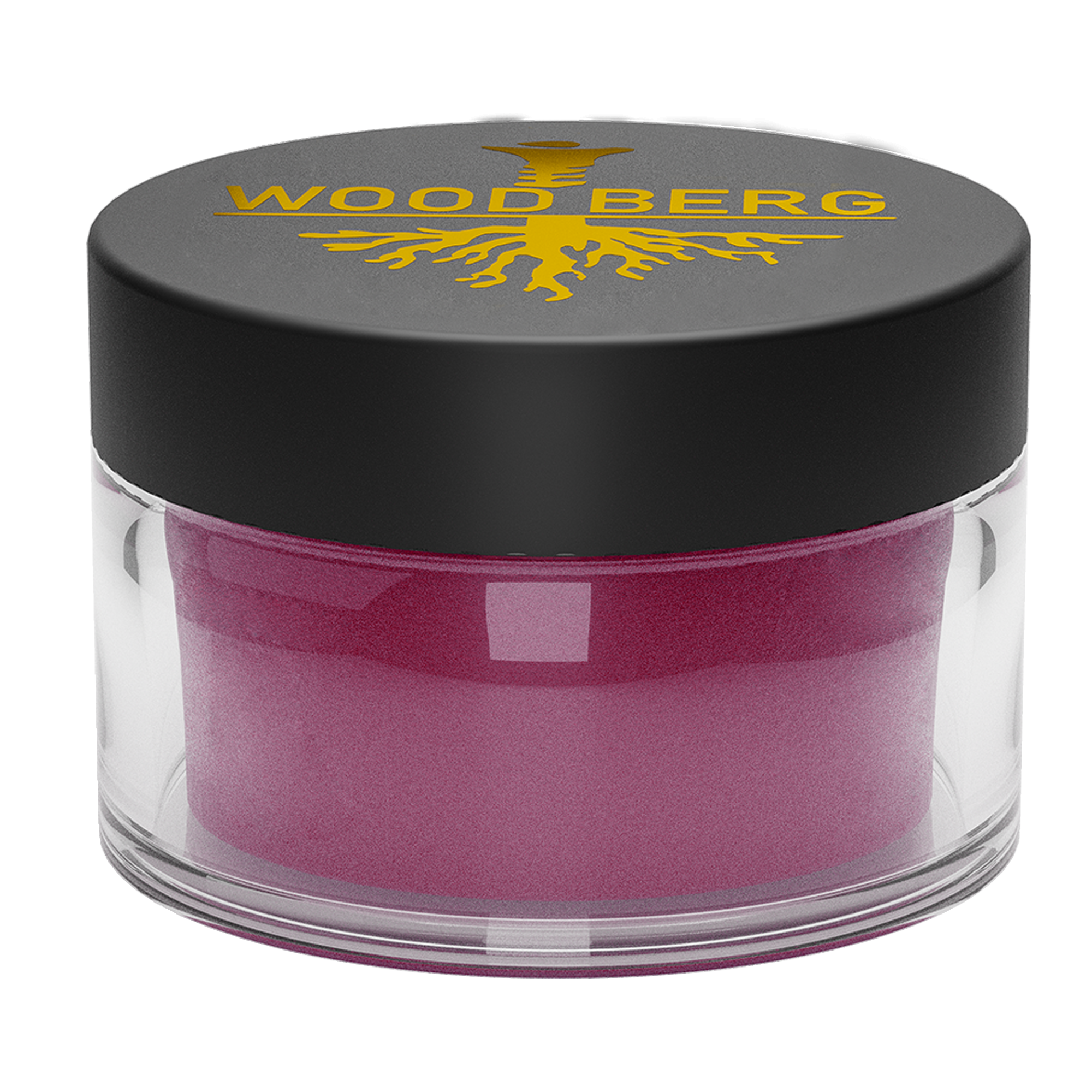Woodberg - لون مايكا بودرة لون فراولة فوشي 15 غرام