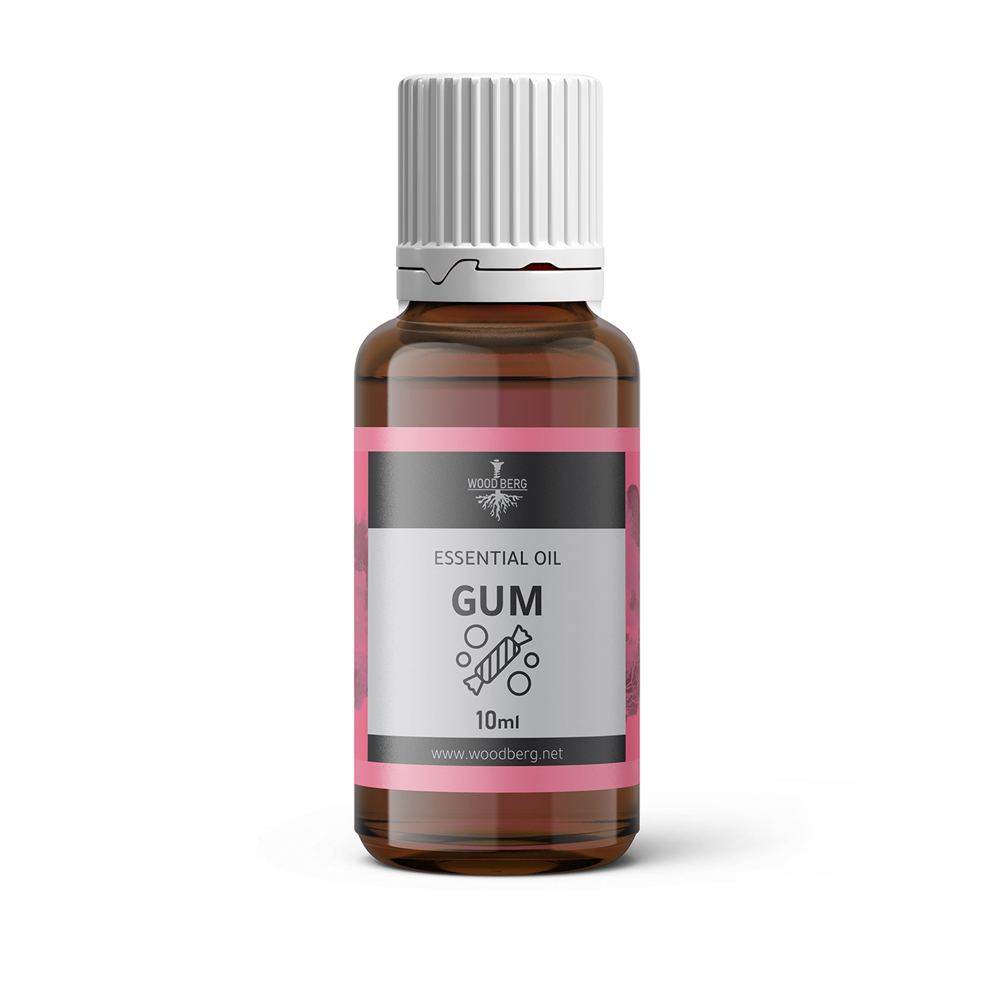 Woodberg - زيت عطري أساسي فرنسي مركز 100% برائحة العلكة 10 مل