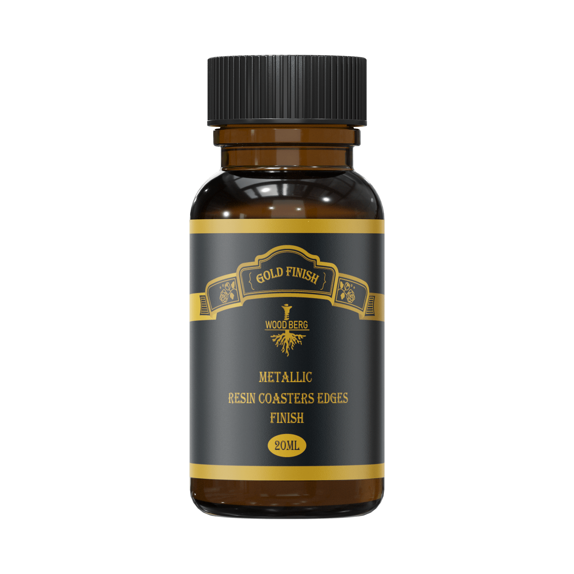 طلاء الحواف غولد فينيش لأطراف الكوسترز 20 مل - Woodberg
