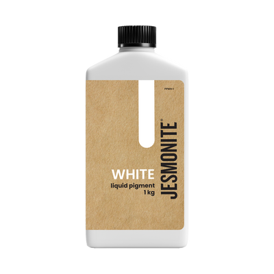 Woodberg - صبغة جيسمونايت لون أبيّض 1 لتر | Jesmonite White 1 Liter