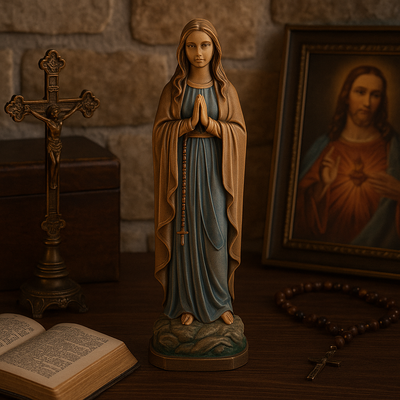 مريم العذراء - ثلاثي الأبعاد