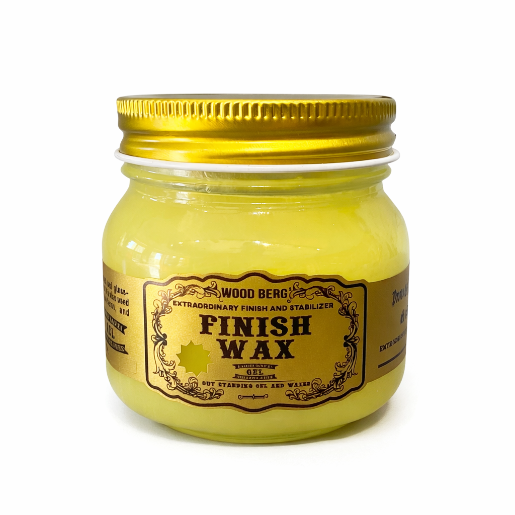 Woodberg's Finish Wax -  فينيش واكس عازل  للأخشاب الطبيعية و الريزن و الجيسمونايت - Woodberg
