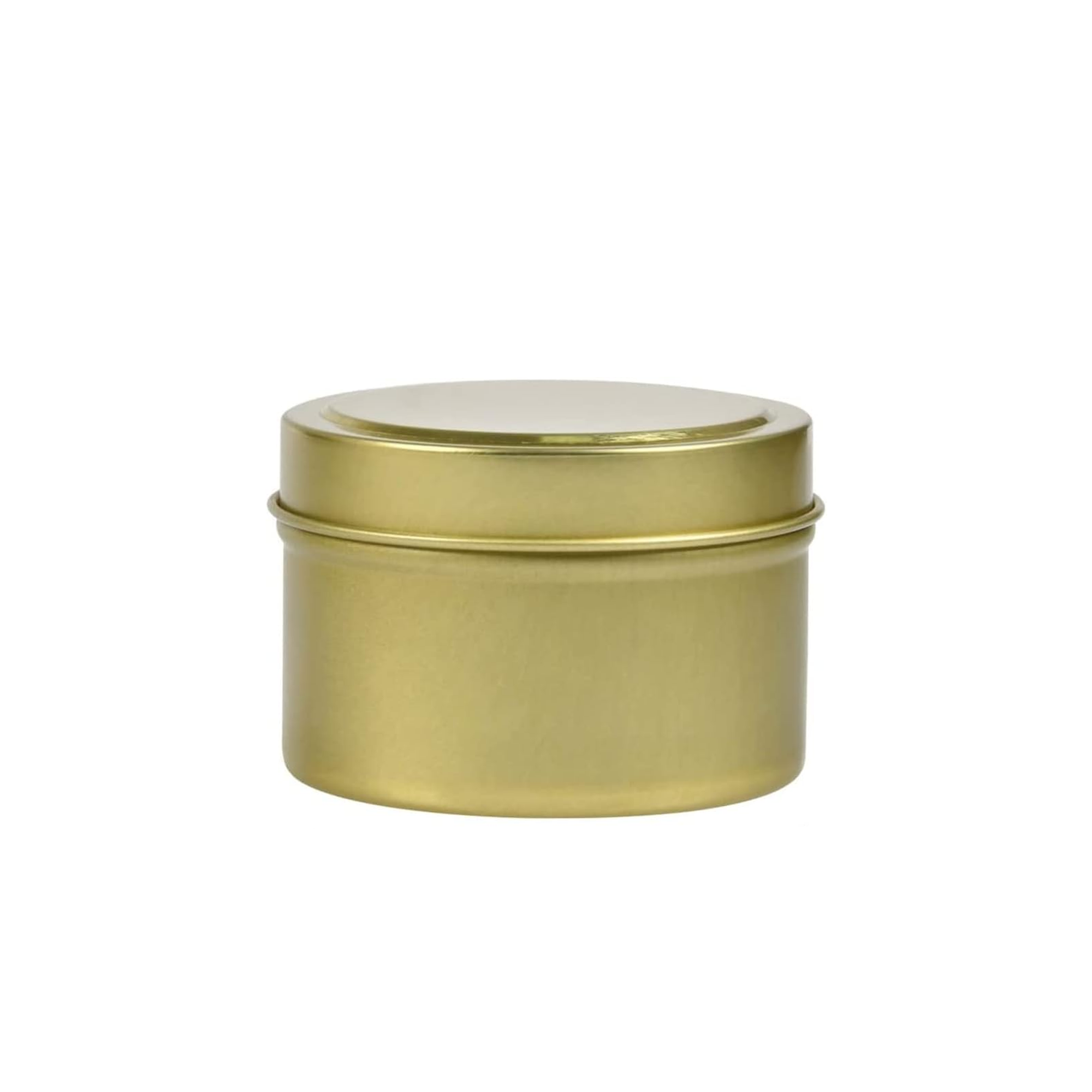 علبة لصب شمع ستانلس ستيل لون ذهبي - سعة 100 غرام