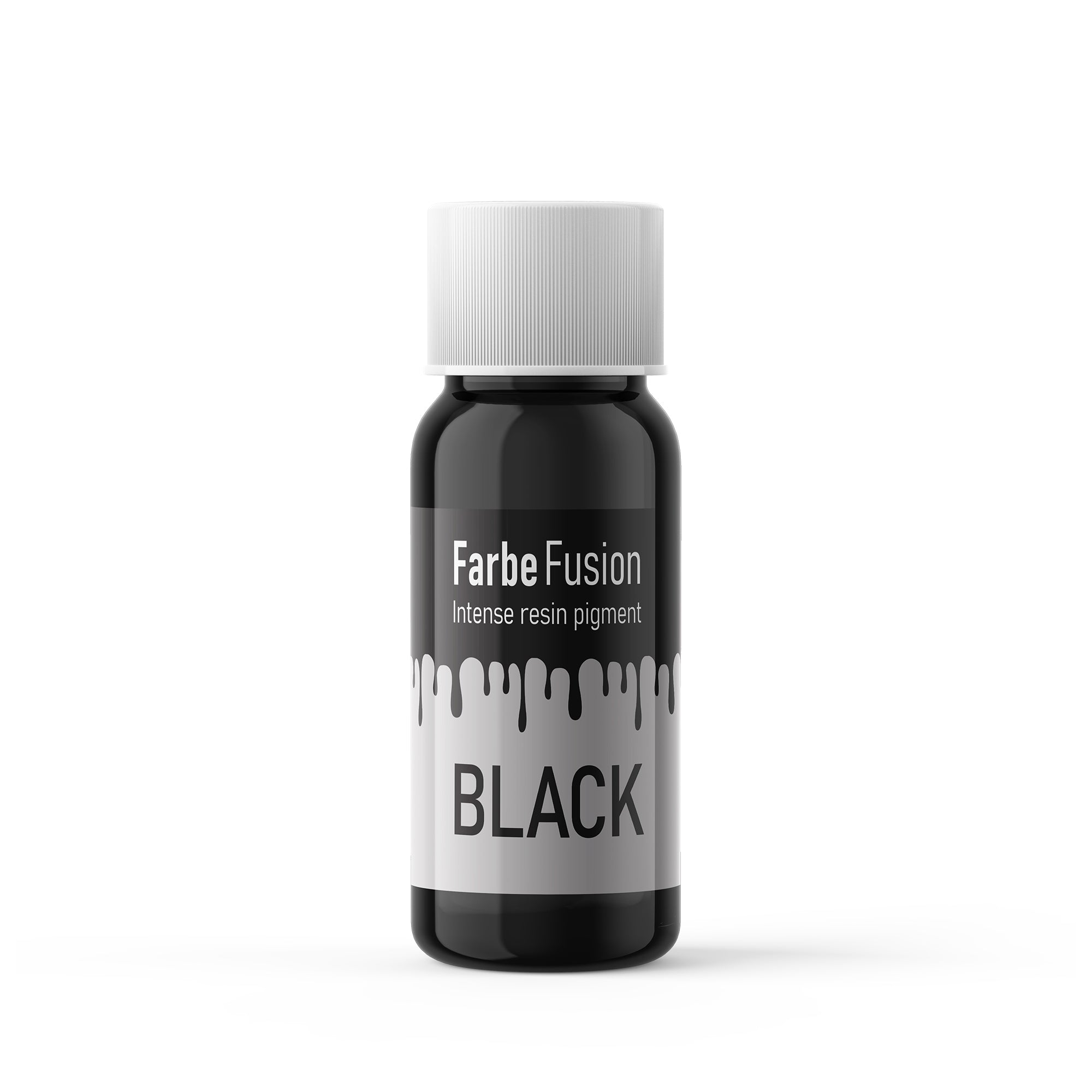 Farbe Fusion Black Resin Pigment  صبغة ريزن سائل لون أسود 35 مل