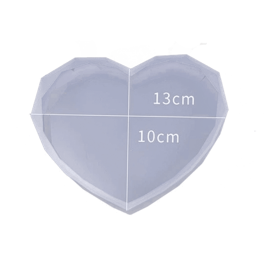 قالب سيليكون ايبوكسي ريزن قلب حب كبير - Woodberg