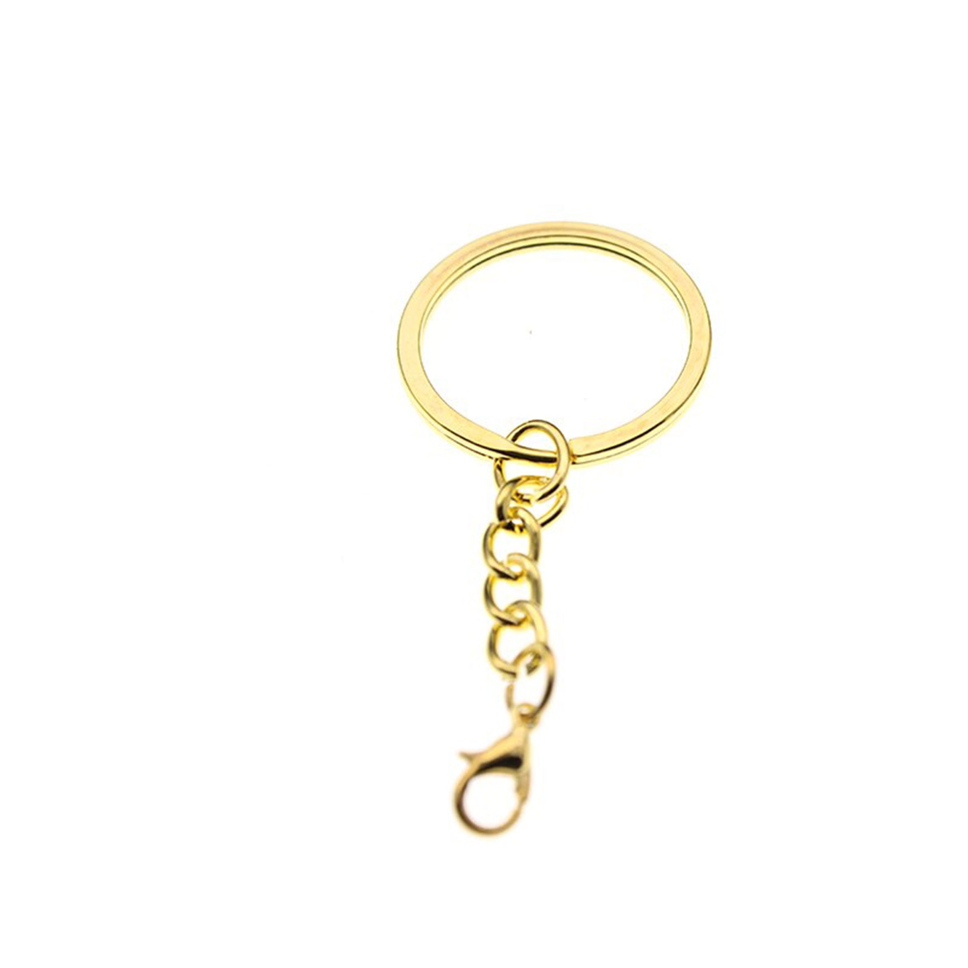 علاقة سلسلة مفاتيح باللون الذهبي للاكسسوارات - Woodberg